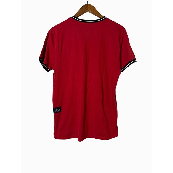 NYC Upstanders Red Men's Short Sleeve Cotton Tee Sheet Medium - Picture 5 of 9